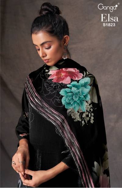 Elsa 1823 By Ganga Designer Festive Wear Salwar Kameez Collection